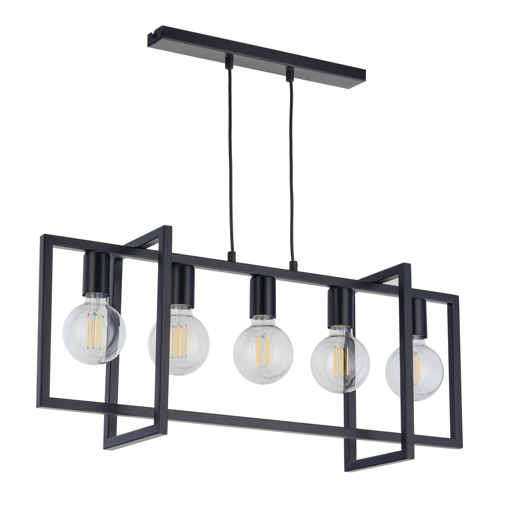 Eden Ceiling Pendant Light 5 Black