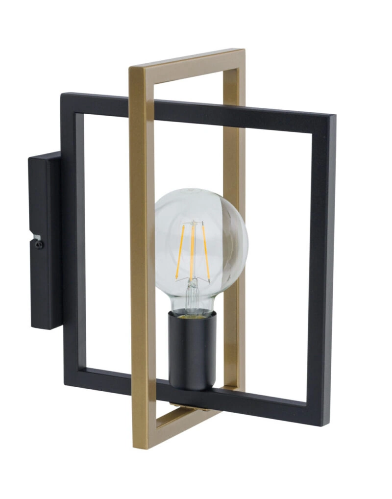 Eden Wall Light Black and Gold