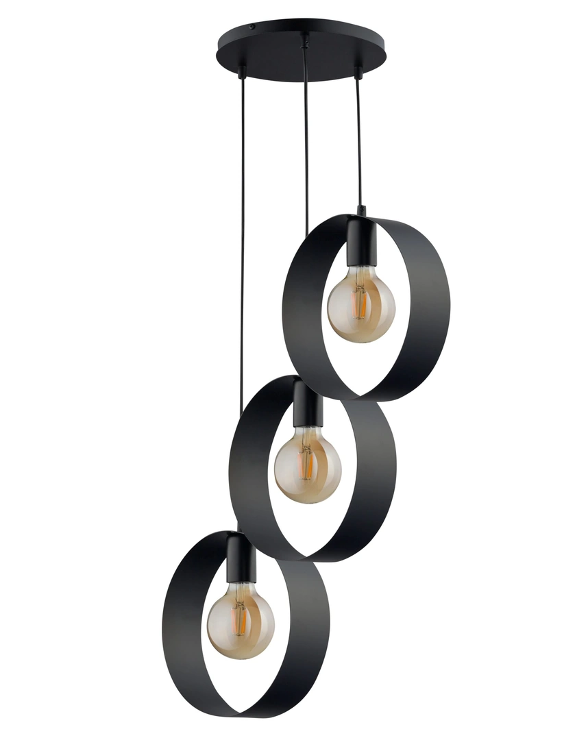 Happy Ceiling Pendant Light 3 Black