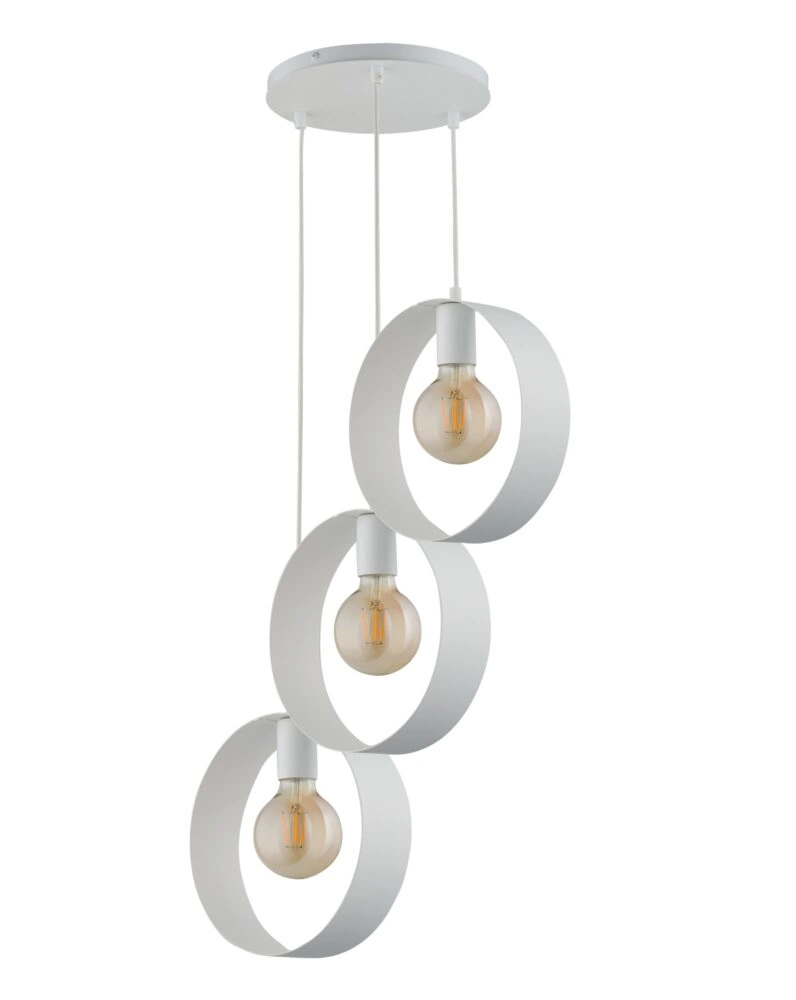 Happy Ceiling Pendant Light 3 White