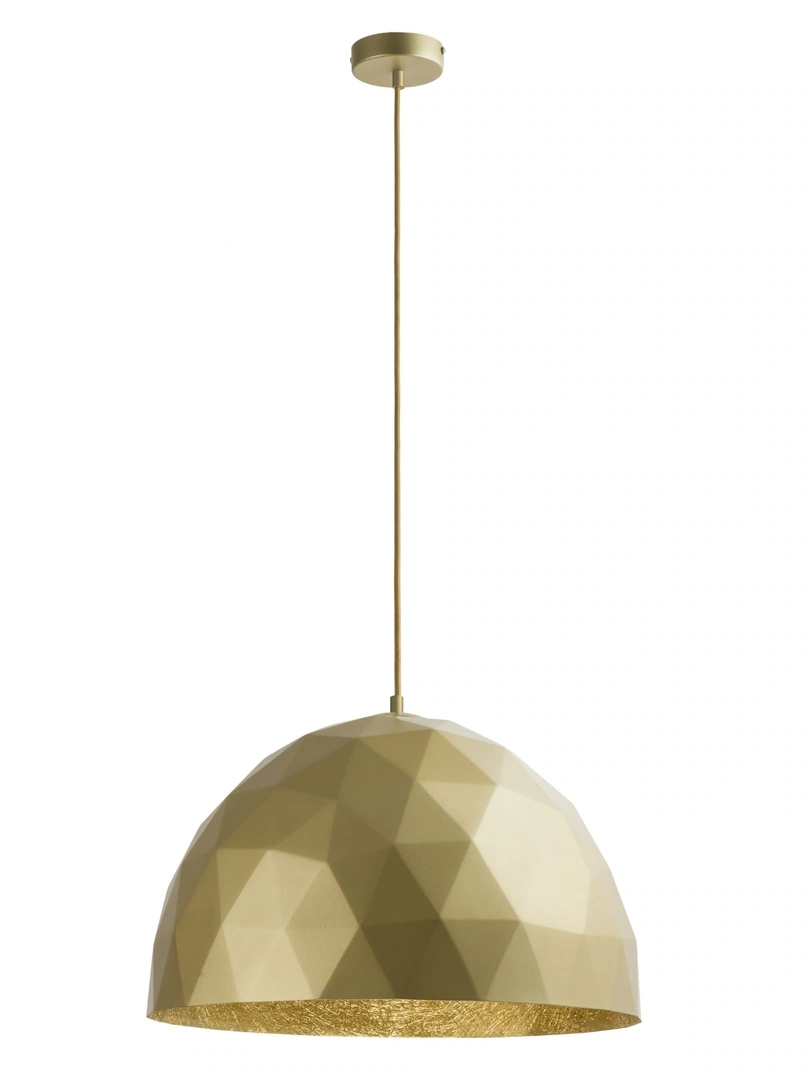 Diamond Ceiling Pendant Light Large Gold