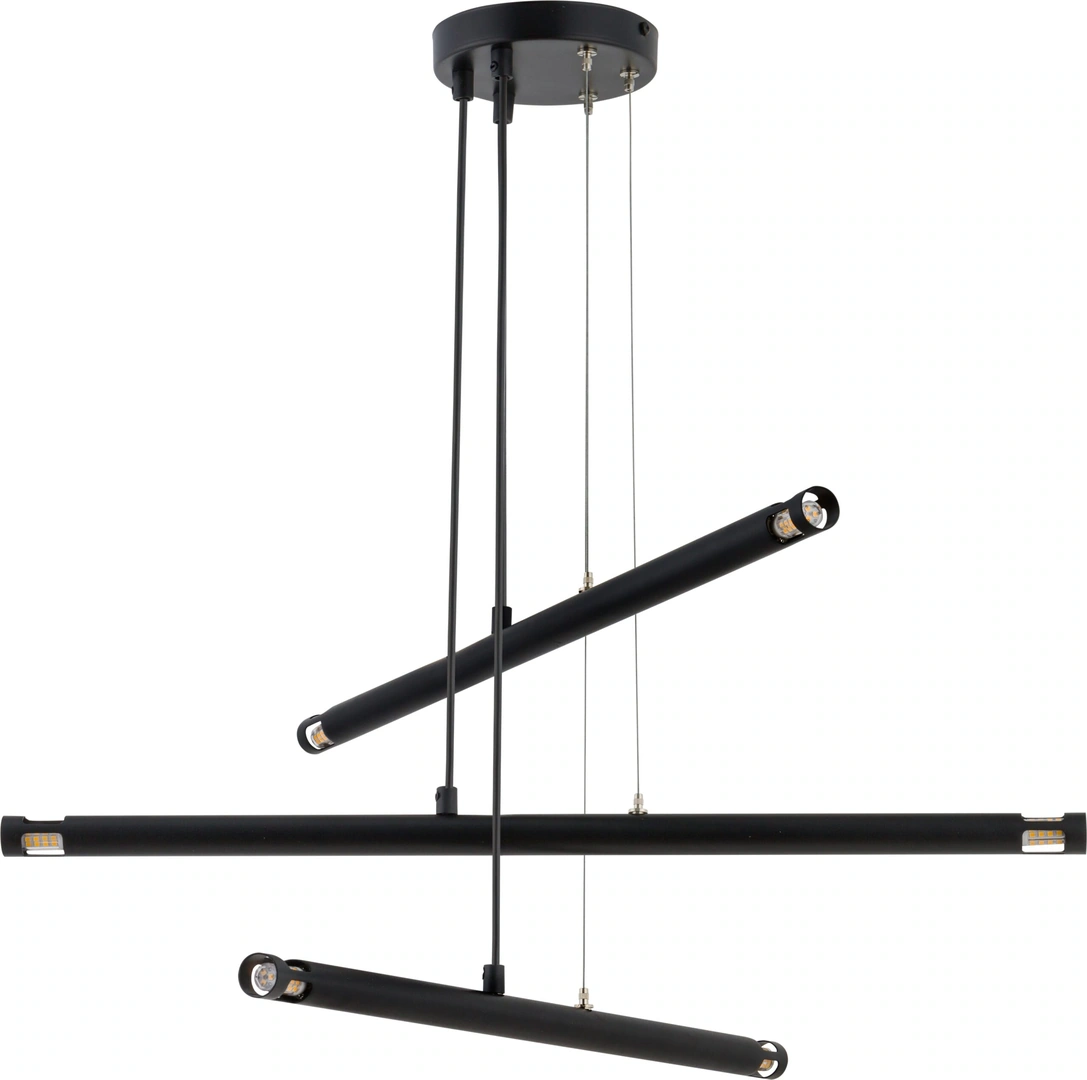 Melody Ceiling Pendant Light 6 Black