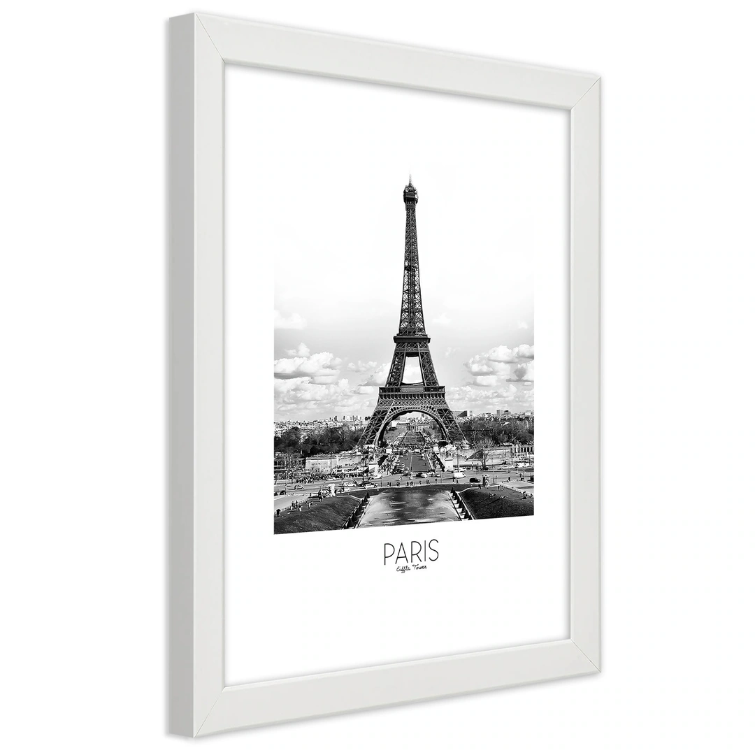 Picture in frame, The iconic eiffel tower