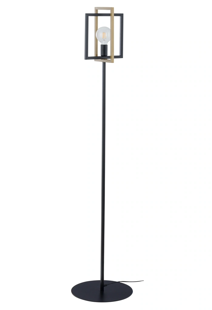 Eden Floor Lamp Black and Gold