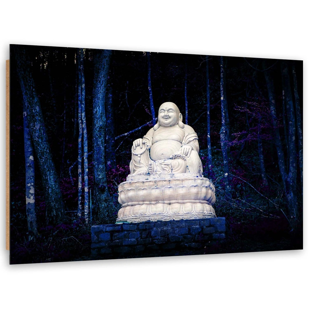 Deco panel print, Buddha in the forest