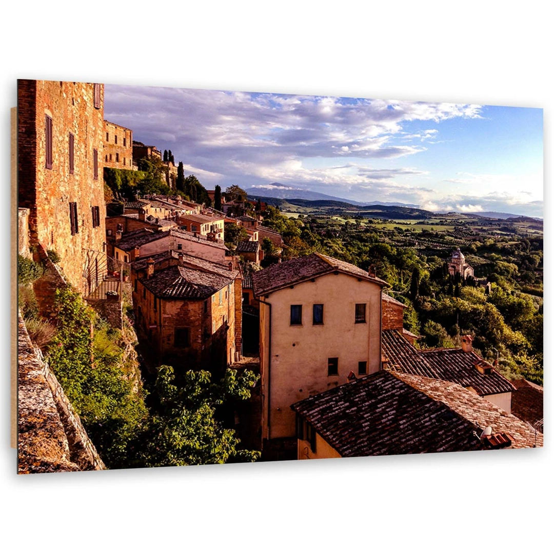 Deco panel print, Tuscany italy