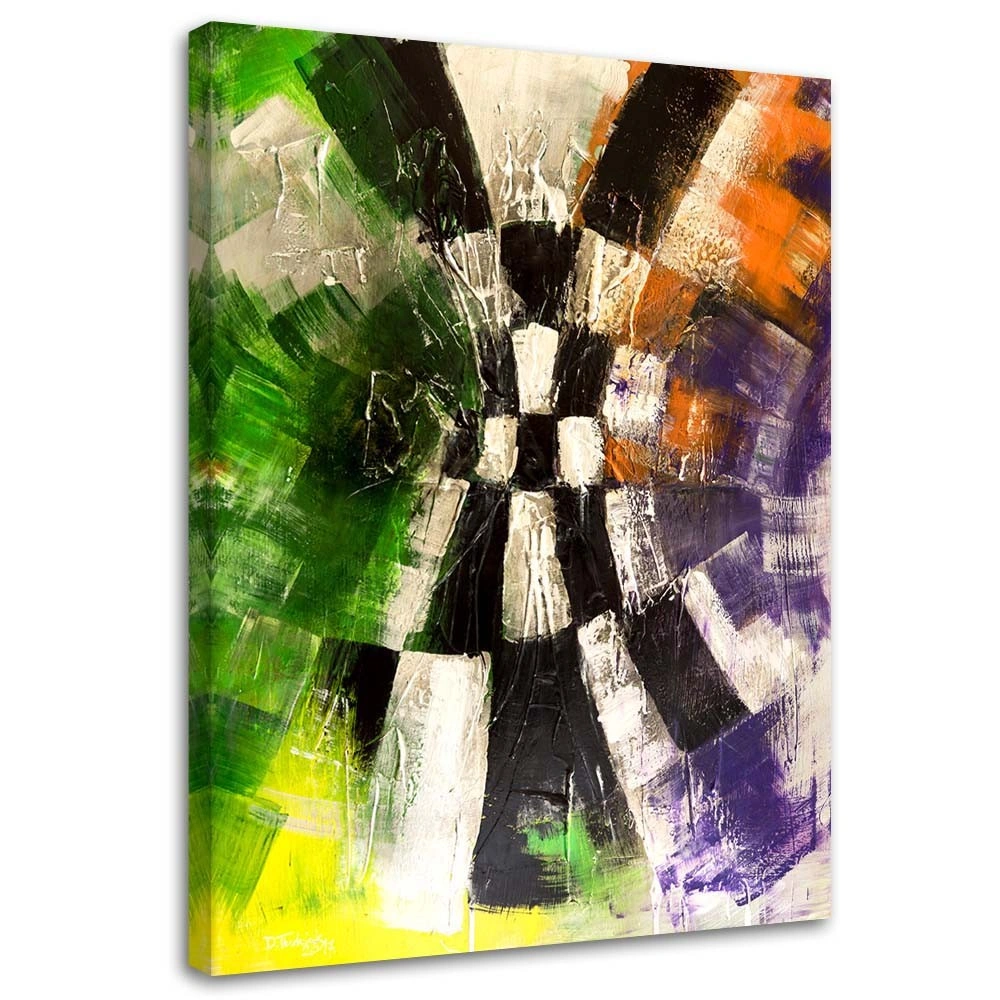 Canvas print, Checkerboard