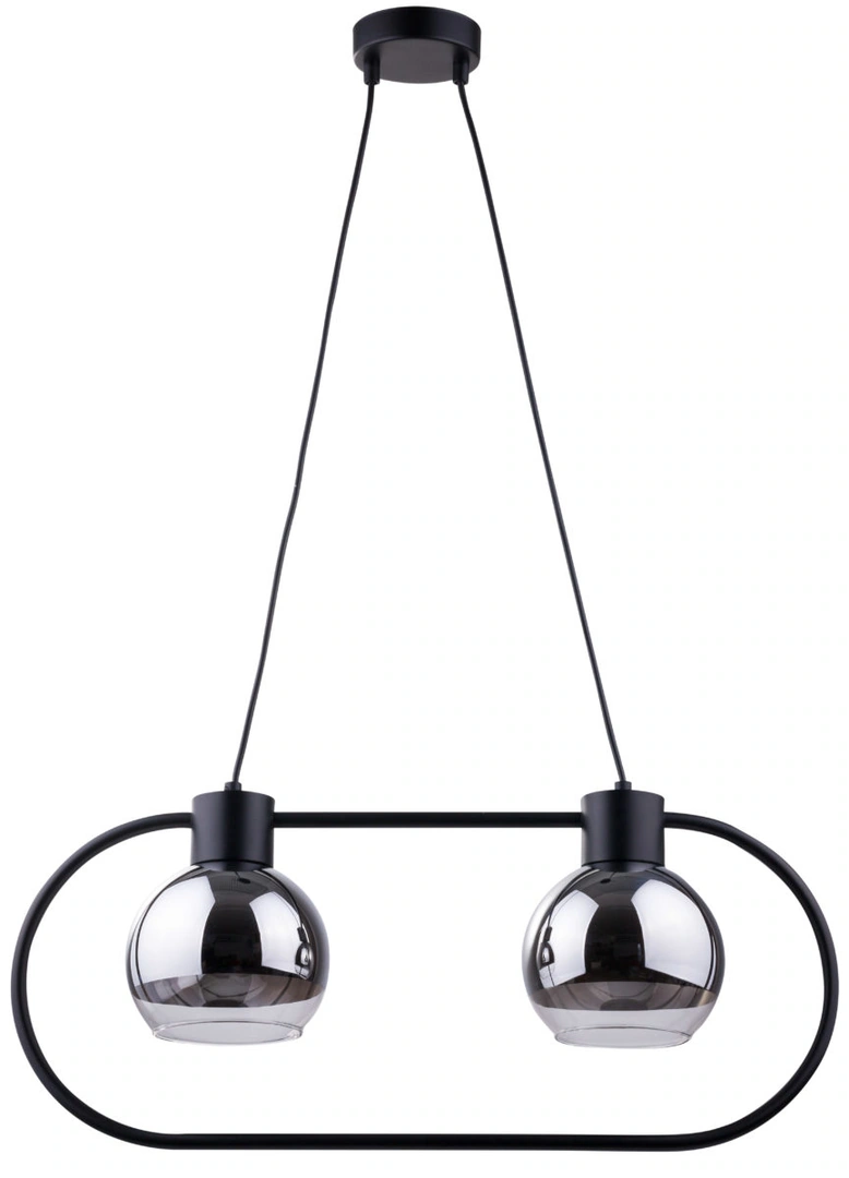 Linda Pendant Light Duo Black