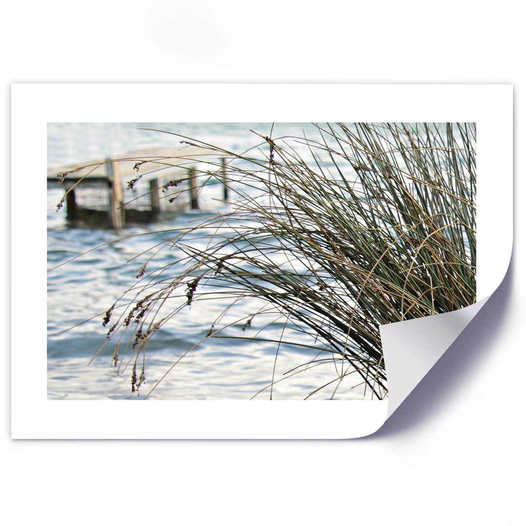 Poster, Jetty on the sea