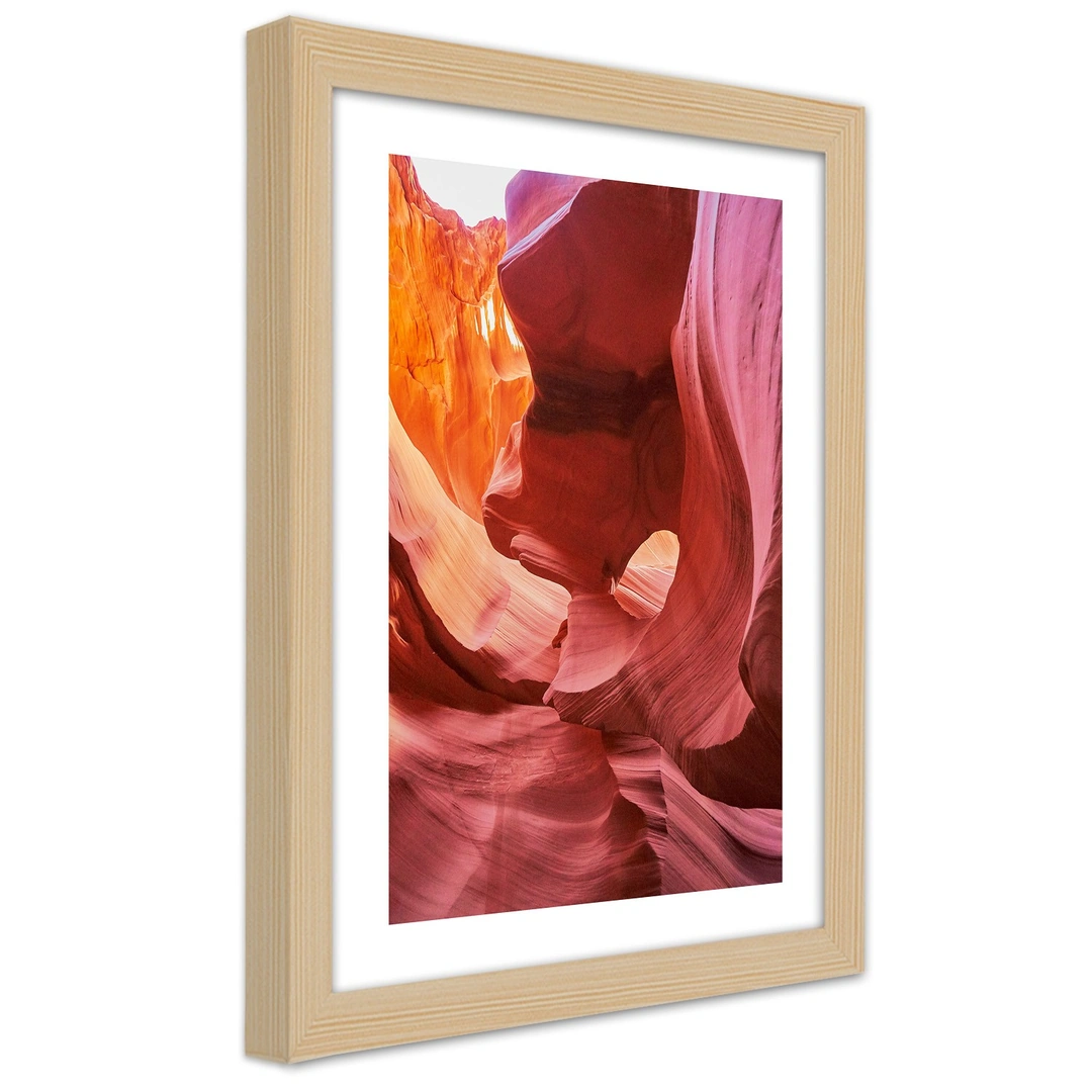 Picture in frame, Red rocks