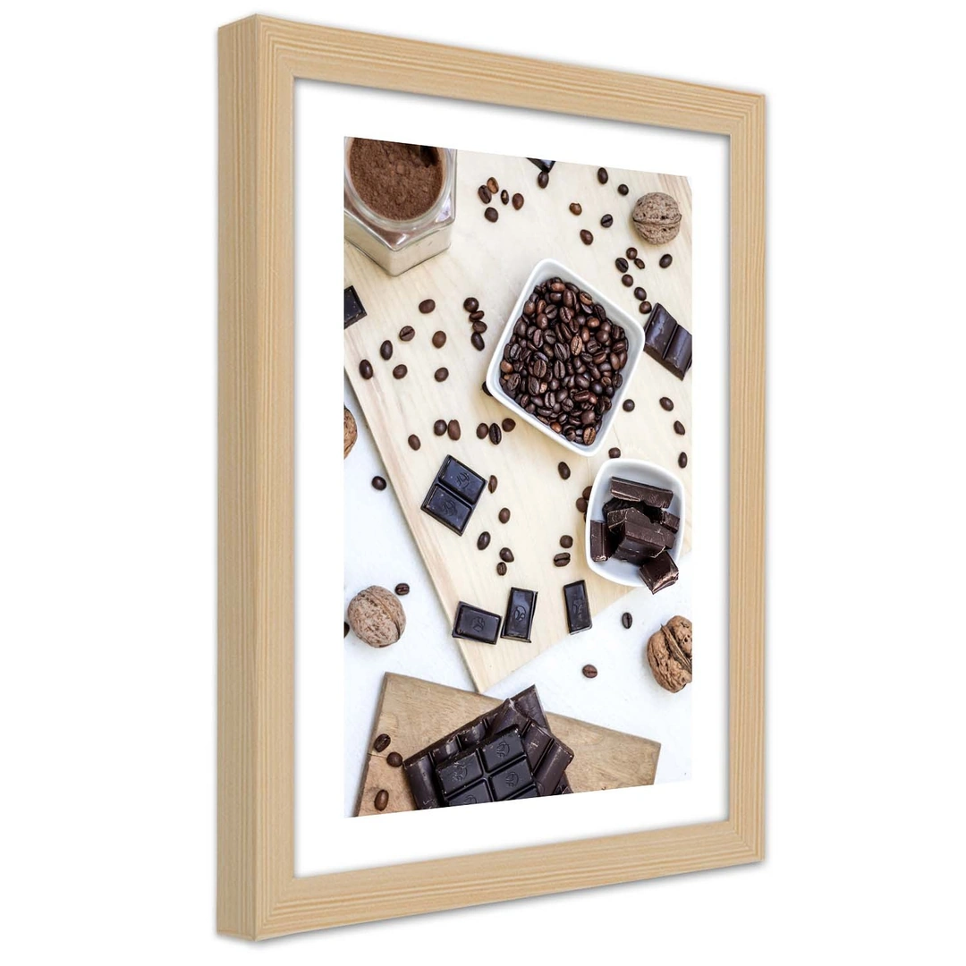 Picture in frame, Coffee mess