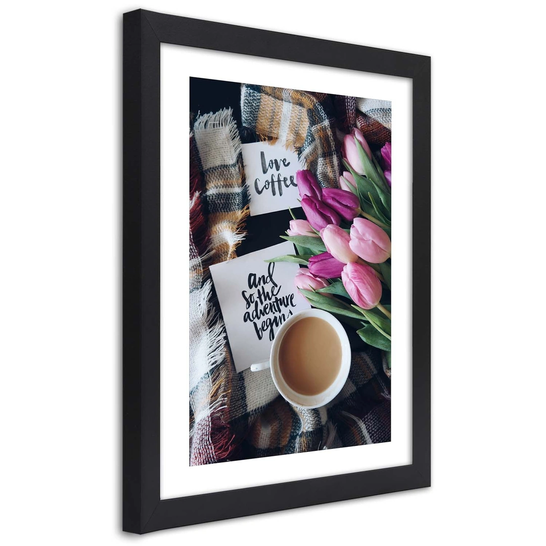 Picture in frame, Coffee morning