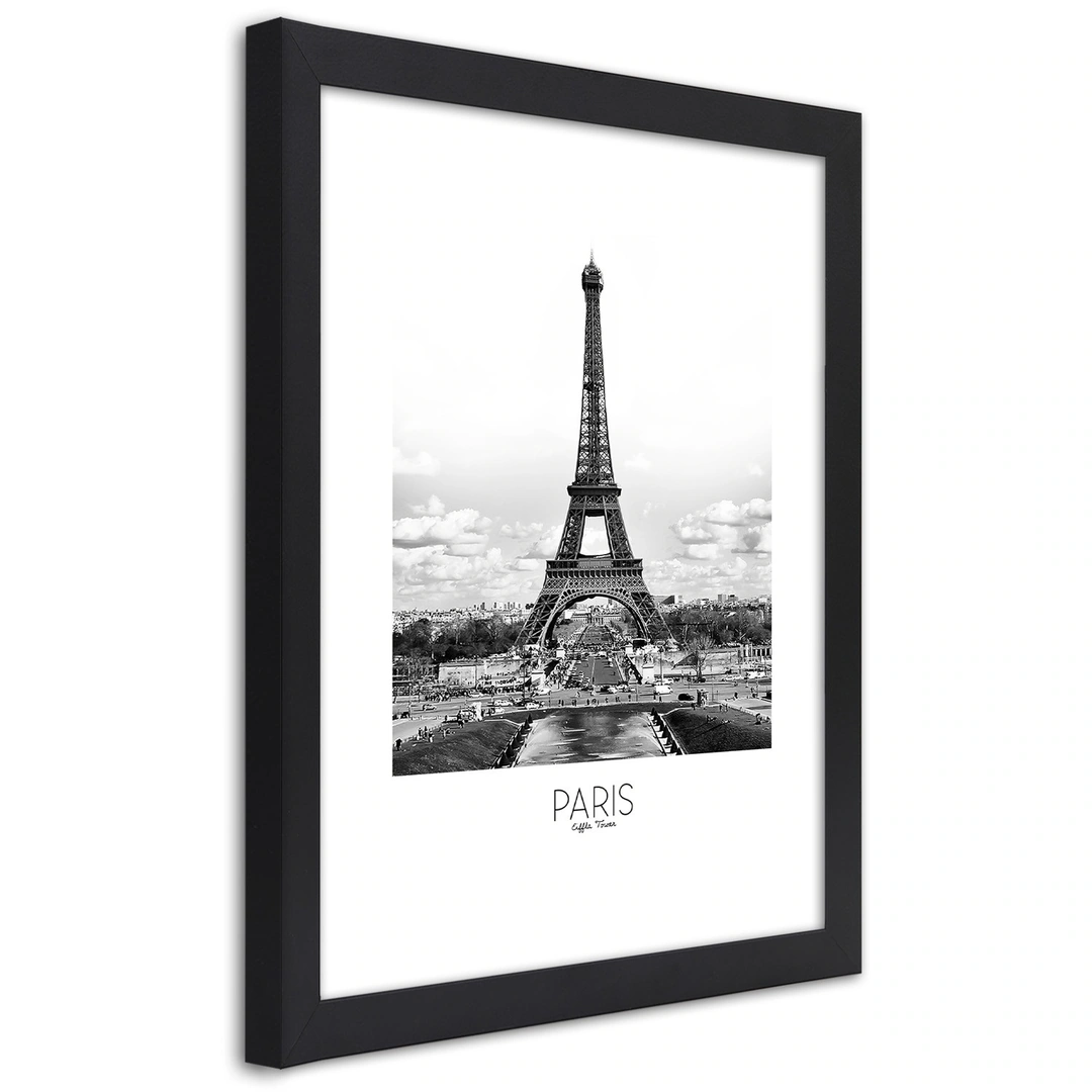 Picture in frame, The iconic eiffel tower