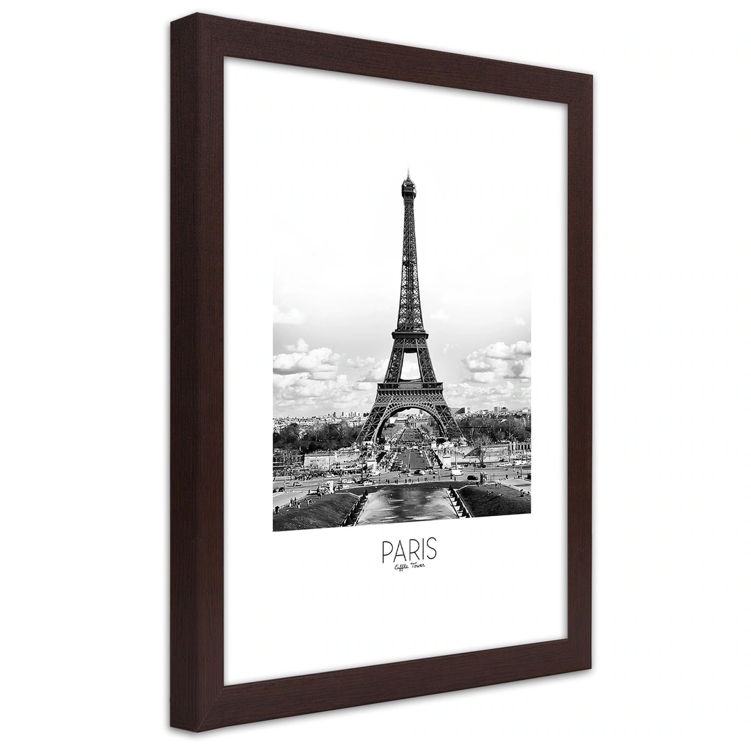 Picture in frame, The iconic eiffel tower