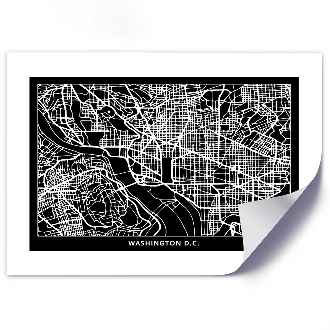 Poster, City plan washington