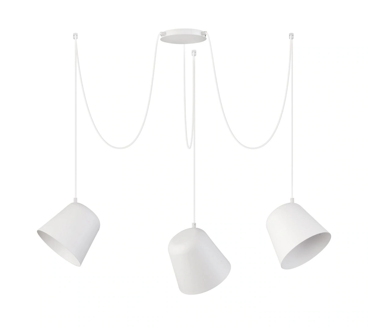 Jawa Ceiling Hanging Pendant Light 3 White