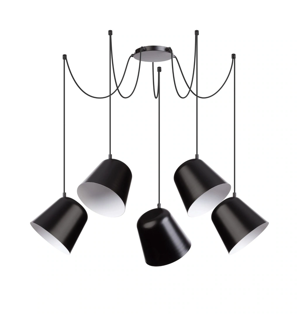 Jawa Ceiling Hanging Pendant Light 5 Black