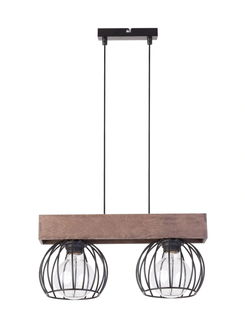 Milan Ceiling Pendant Light 2 Brown