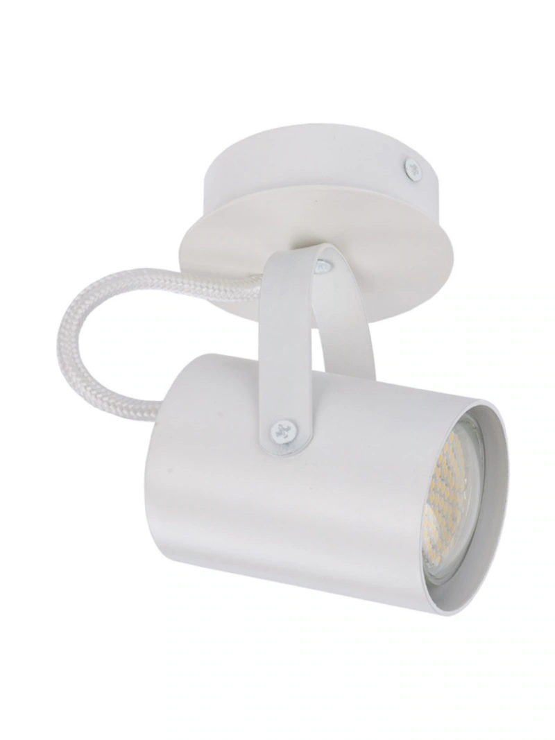 Camera Ceiling Light Single White