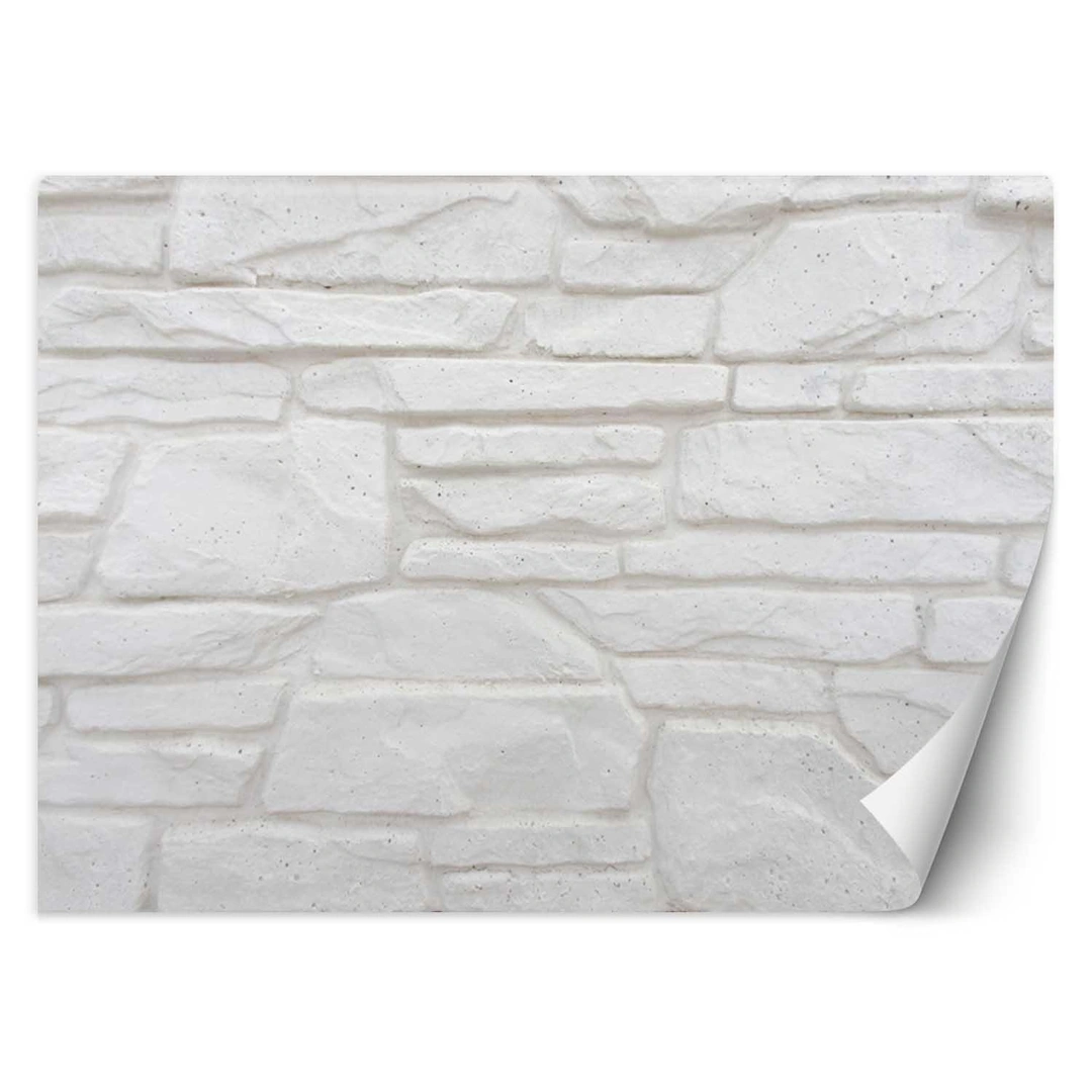Wallpaper, White stone wall