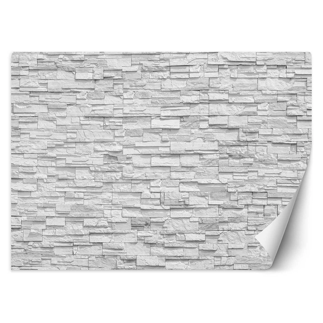 Wallpaper, White stone wall