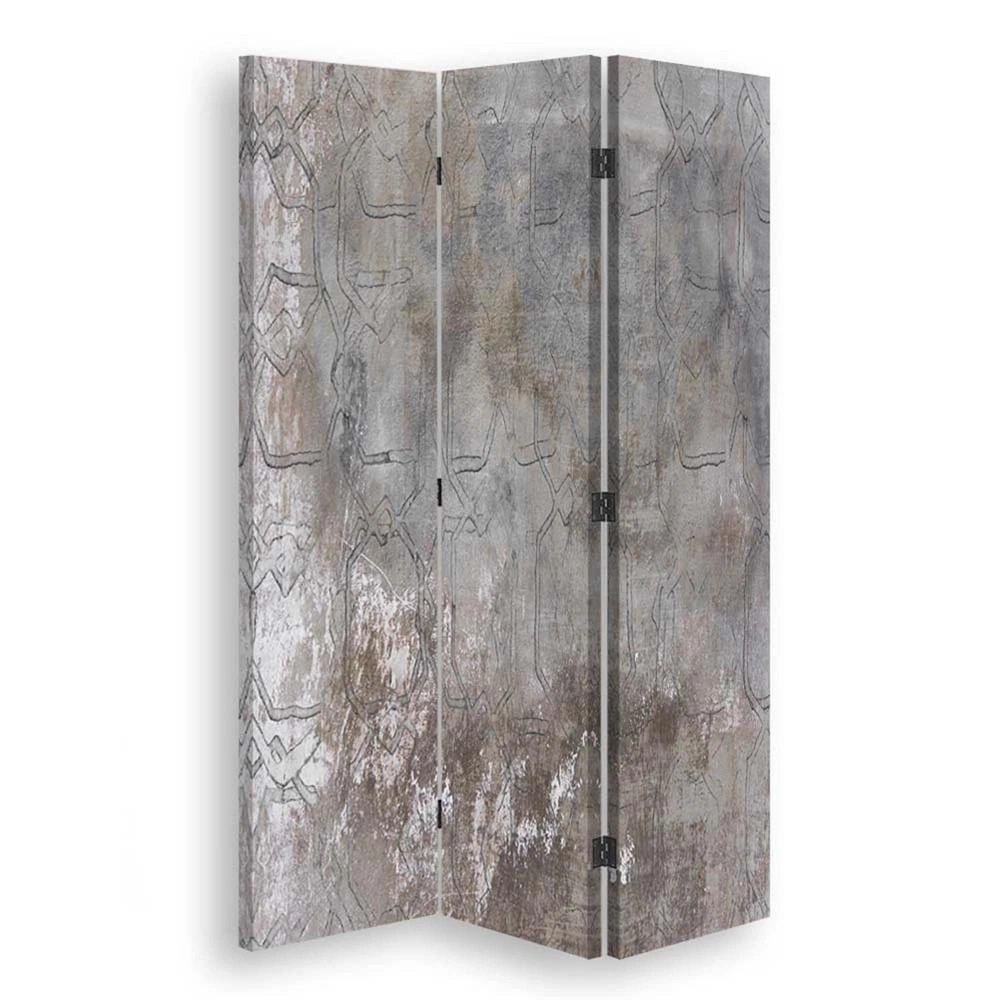 Room divider Double-sided rotatable, Muted grey