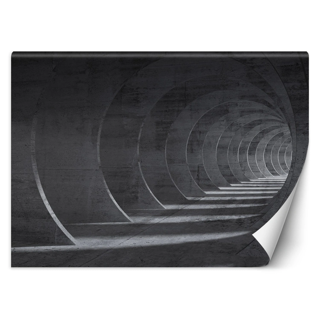 Wallpaper, Grey tunnel 3d