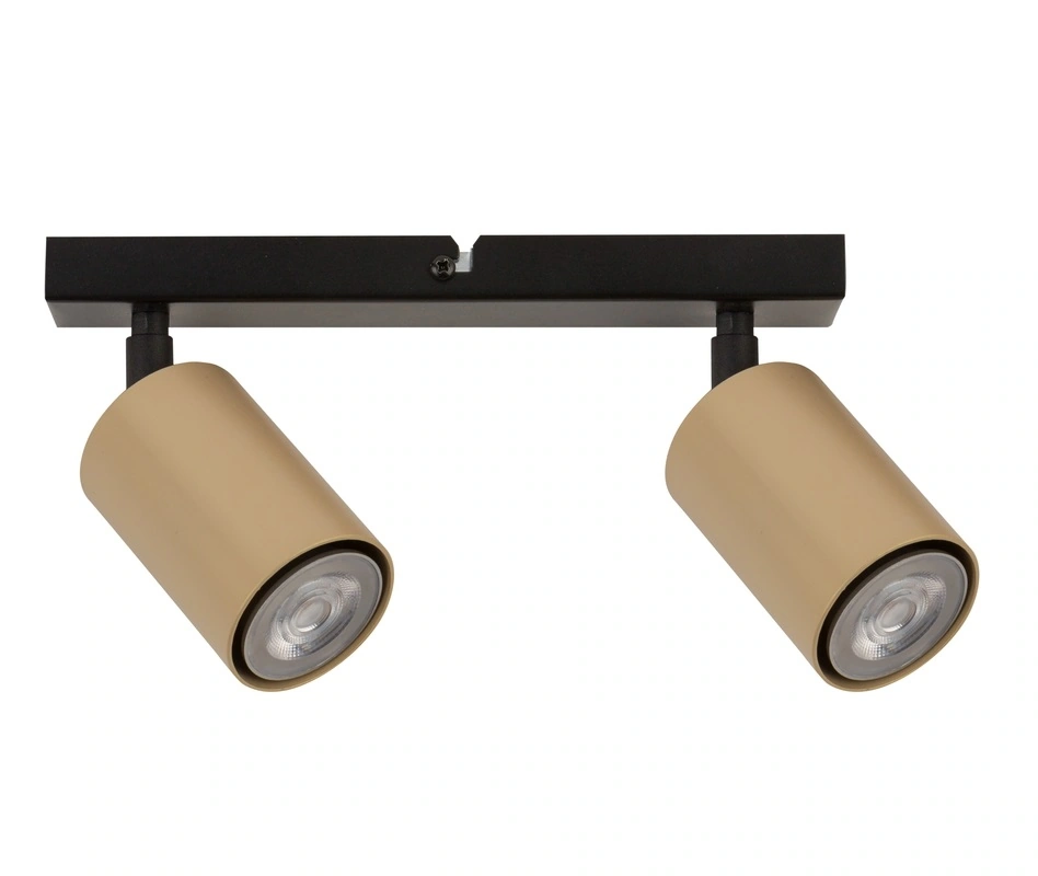 Zoom Ceiling Track Light 2 Black and Gold
