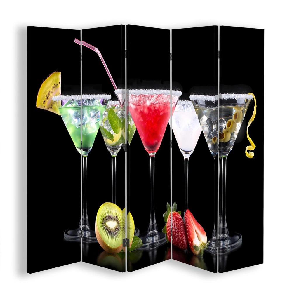 Room divider Double-sided, Drinks & Fruit