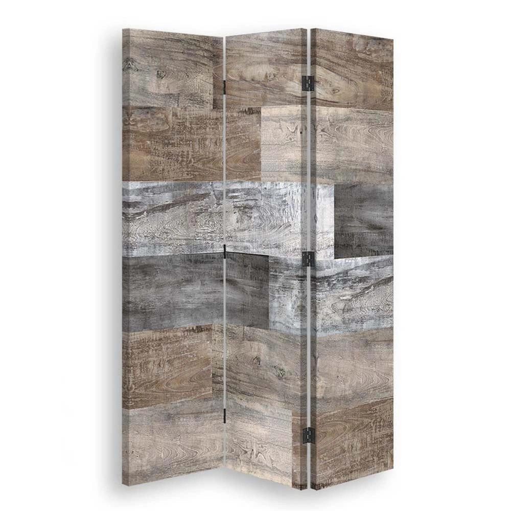 Room divider Double-sided rotatable, Terracotta