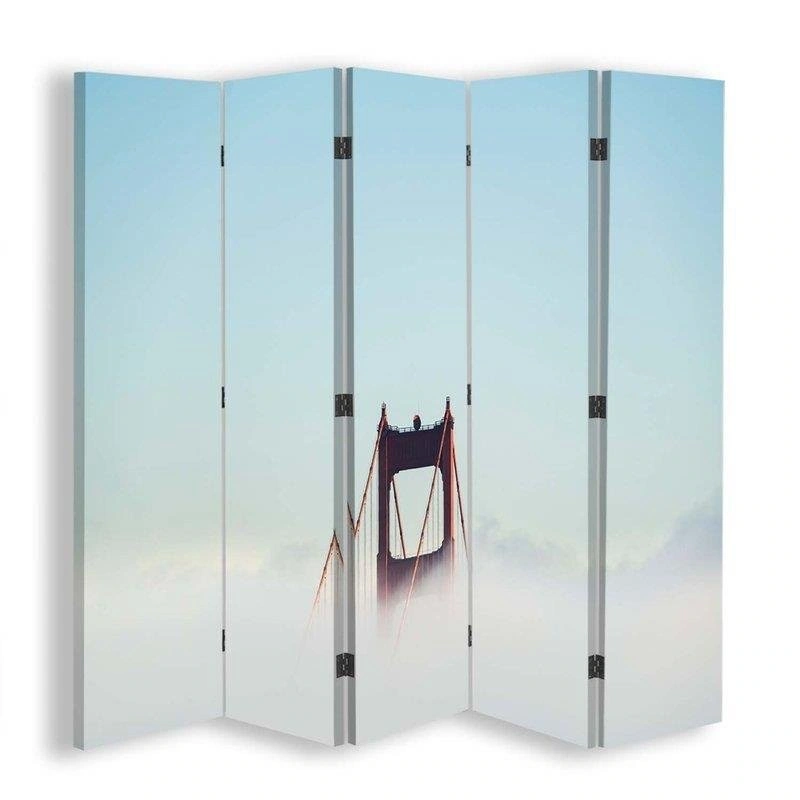 Room divider Double-sided, Bridge in the Clouds