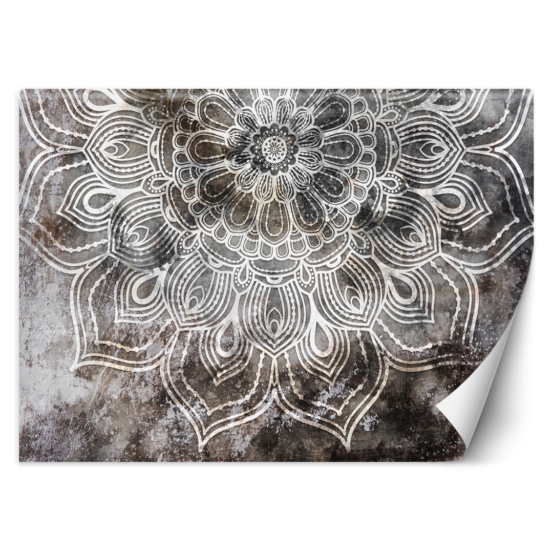 Wallpaper, Grey mandala