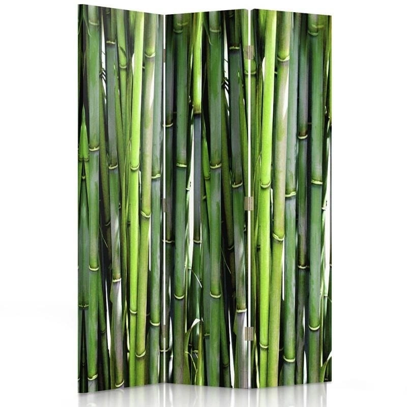 Room divider Double-sided rotatable, Bamboo