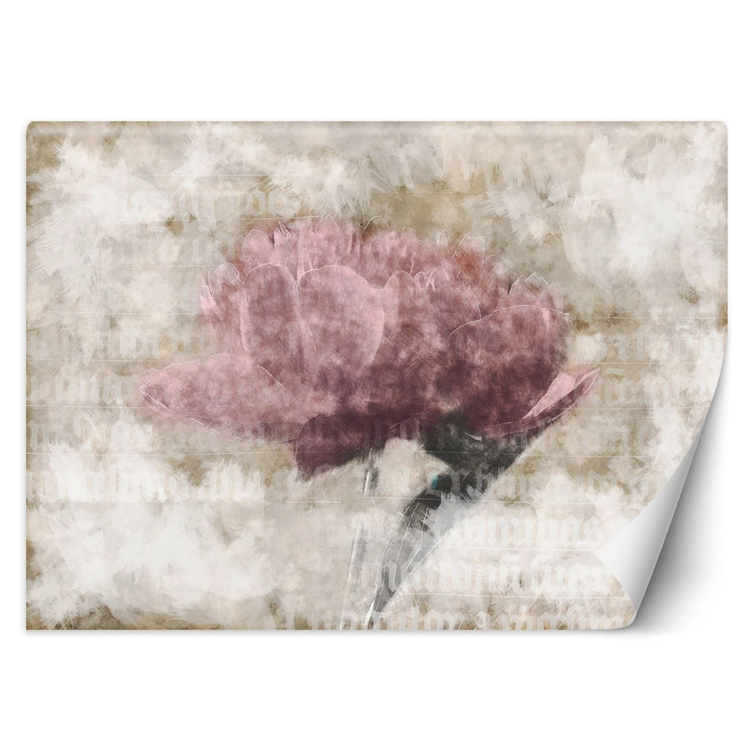 Wallpaper, Abstract flowers in pastels