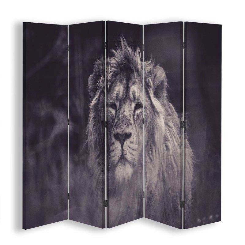 Room divider Double-sided, Proud lion