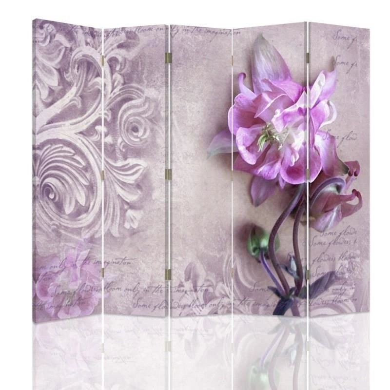 Room divider Double-sided, Orchid Decoration