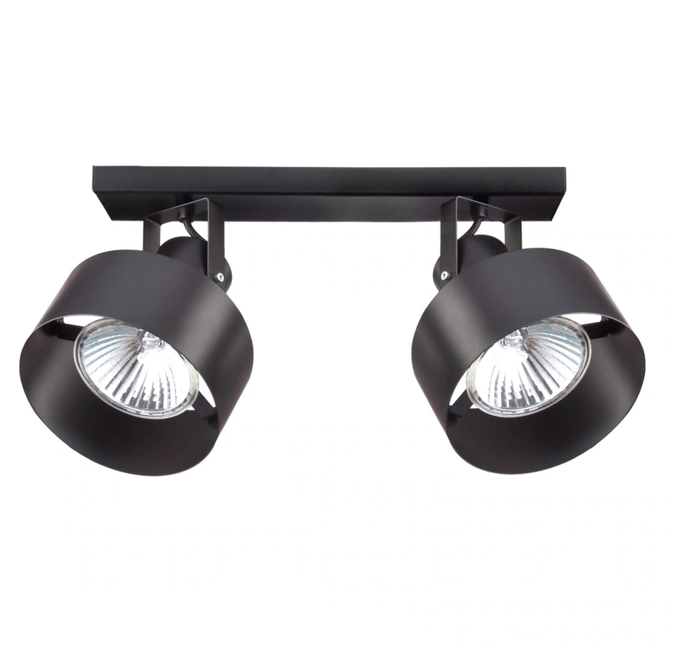 Rif Ceiling Track Light Duo Black