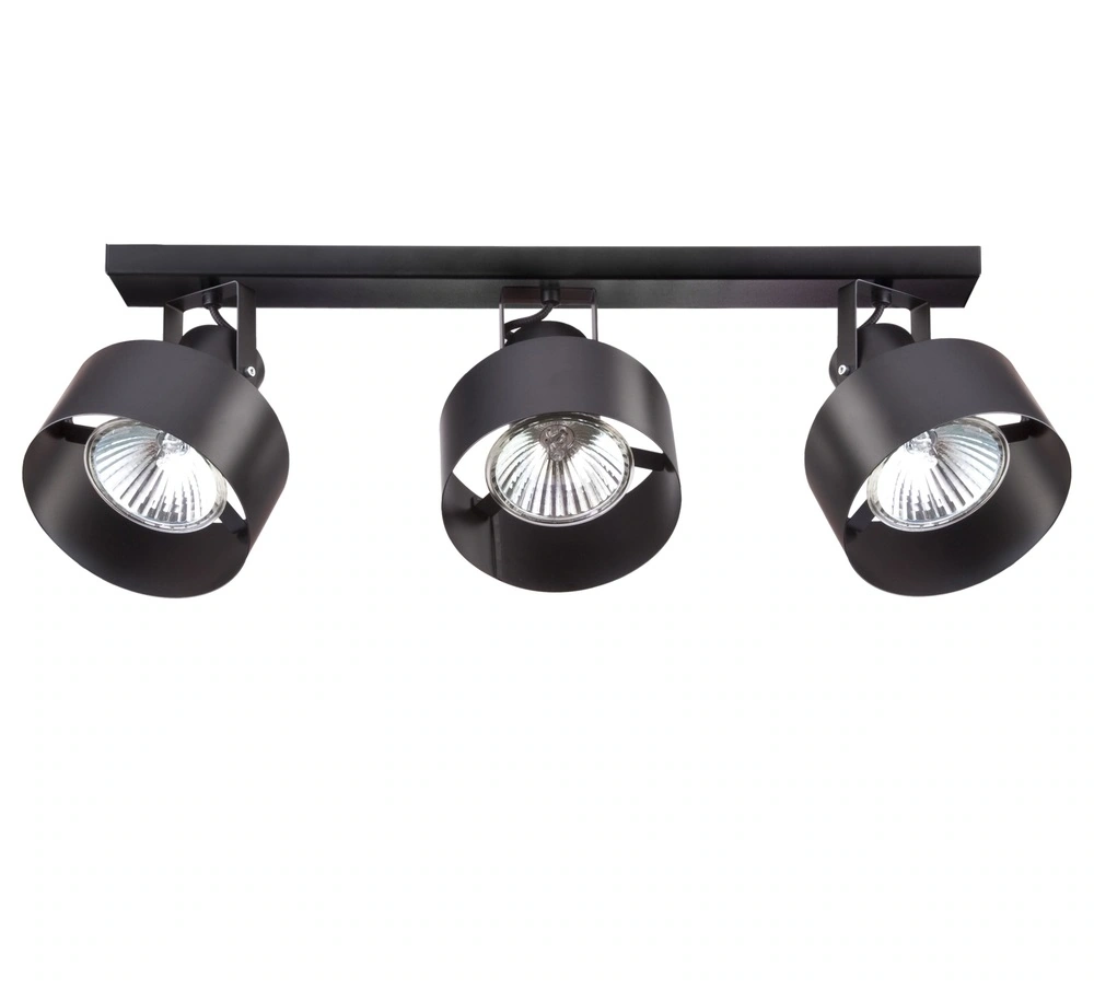 Rif Ceiling Track Light Trio Black