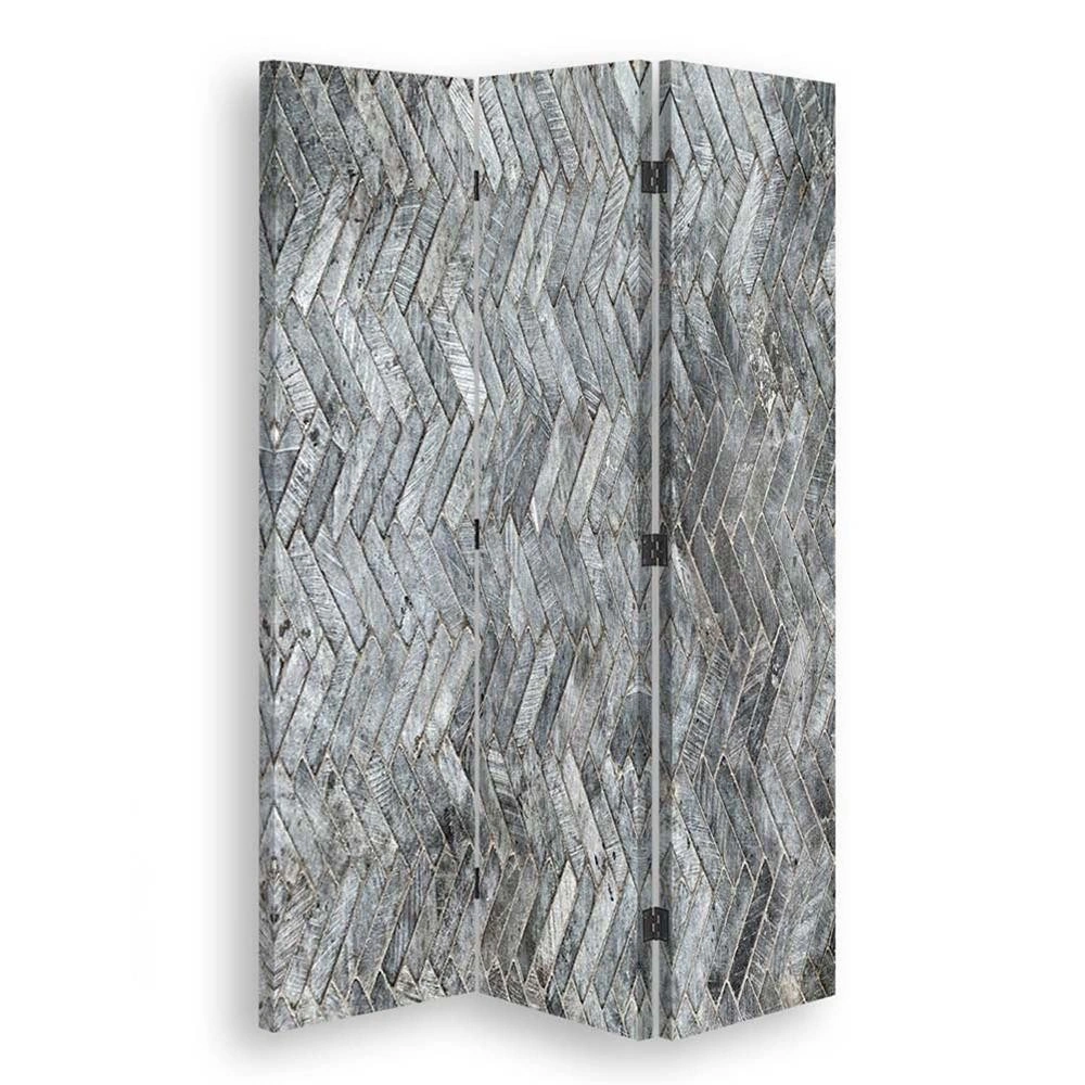 Room divider Double-sided rotatable, Plain grey