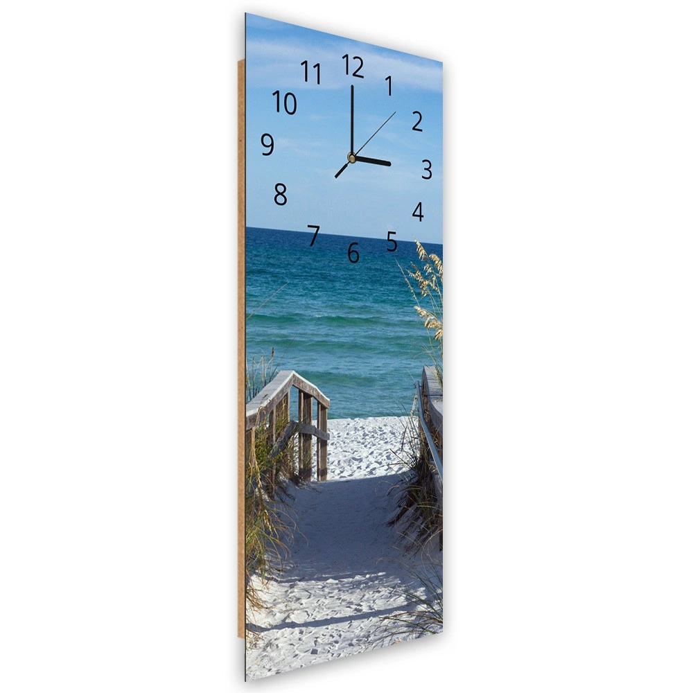 Wall clock, Way to the beach