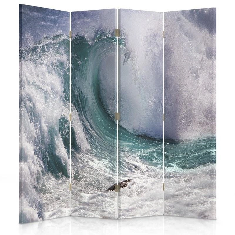 Room divider Double-sided, Stormy wave