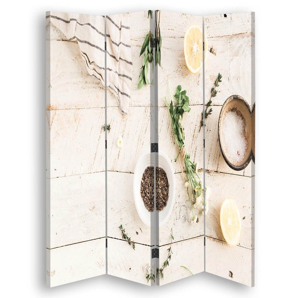 Room divider Double-sided, Herbs and salt