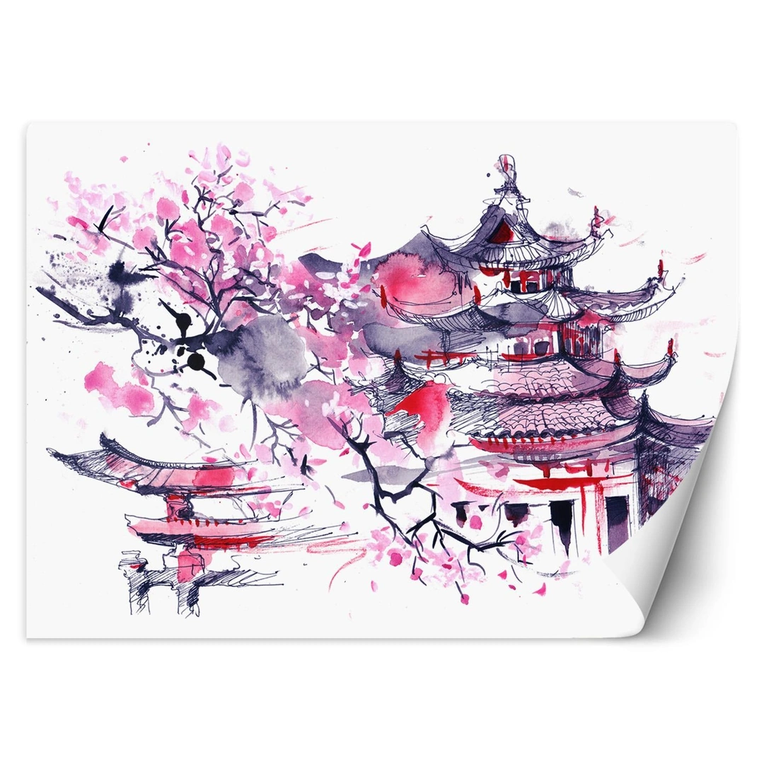 Wallpaper, Japanese pagoda