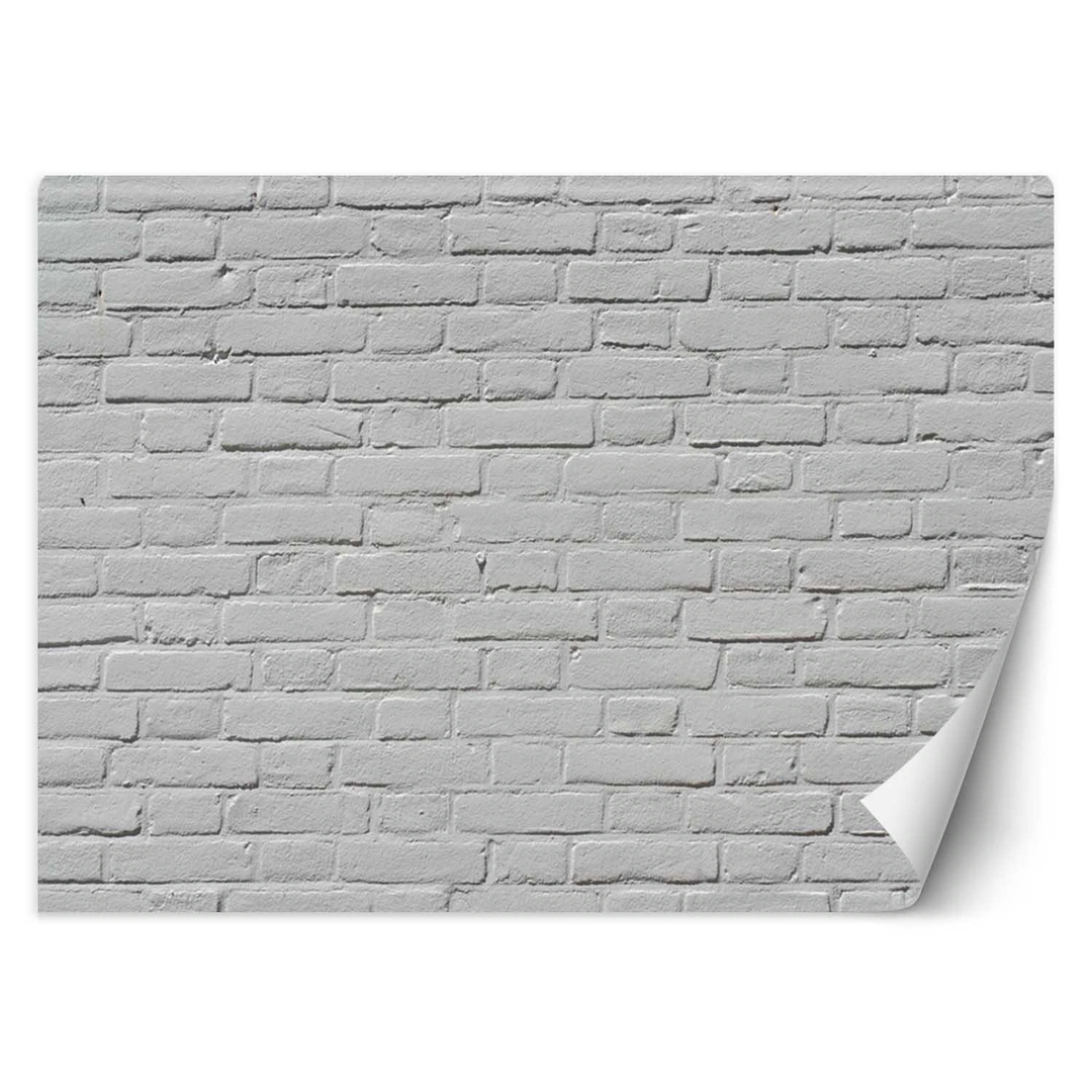 Wallpaper, White brick wall
