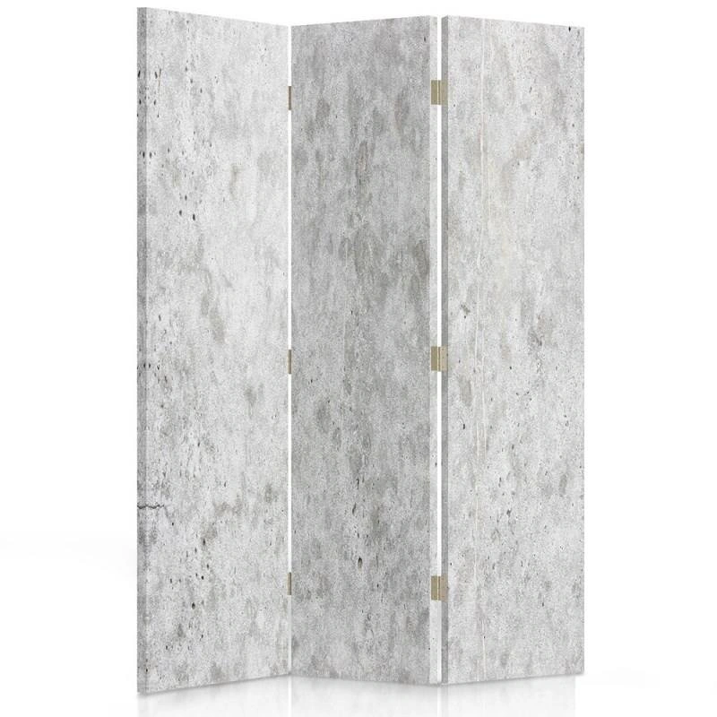 Room divider Double-sided rotatable, Light Concrete