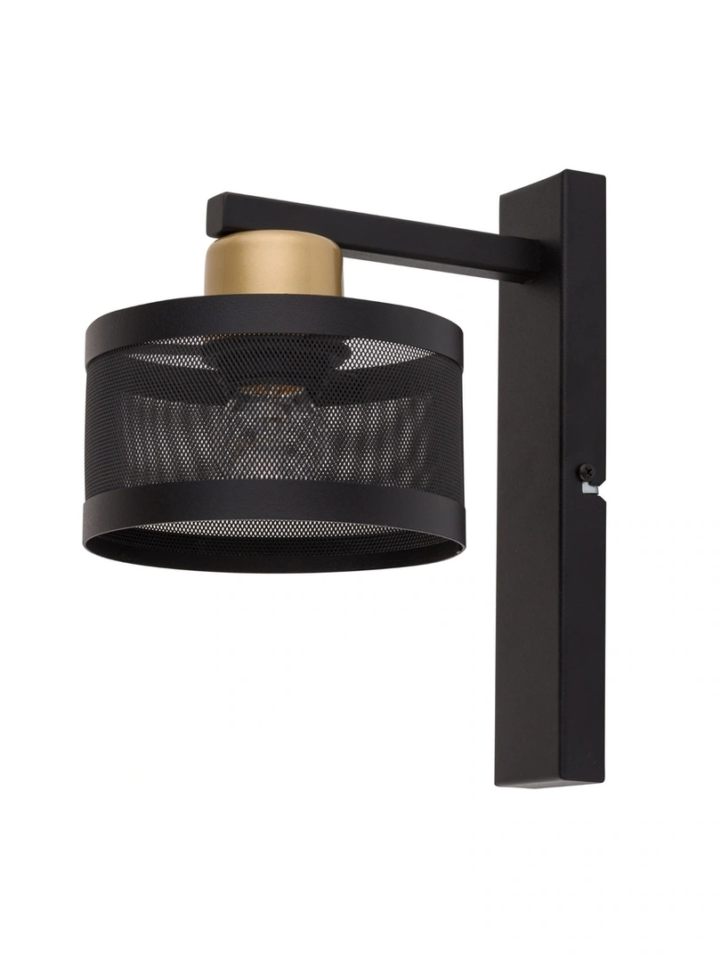 Off Wall Light Black and Gold