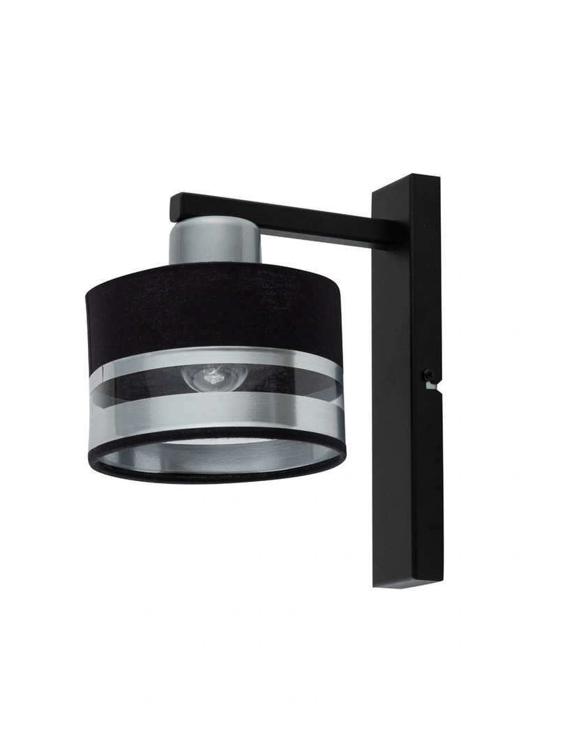 Pro Wall Light Black and Silver