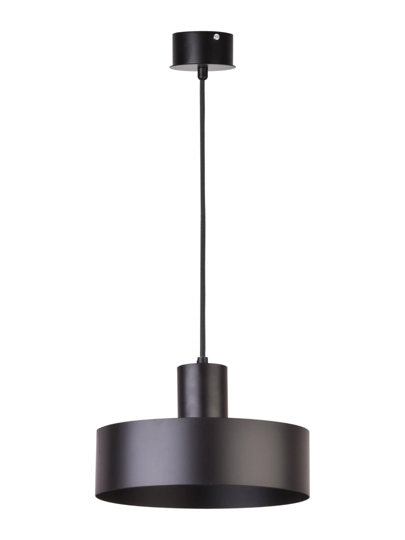 Rif Ceiling Pendant Light Single Medium Black