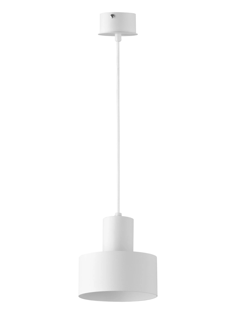 Rif Ceiling Pendant Light Single Small White