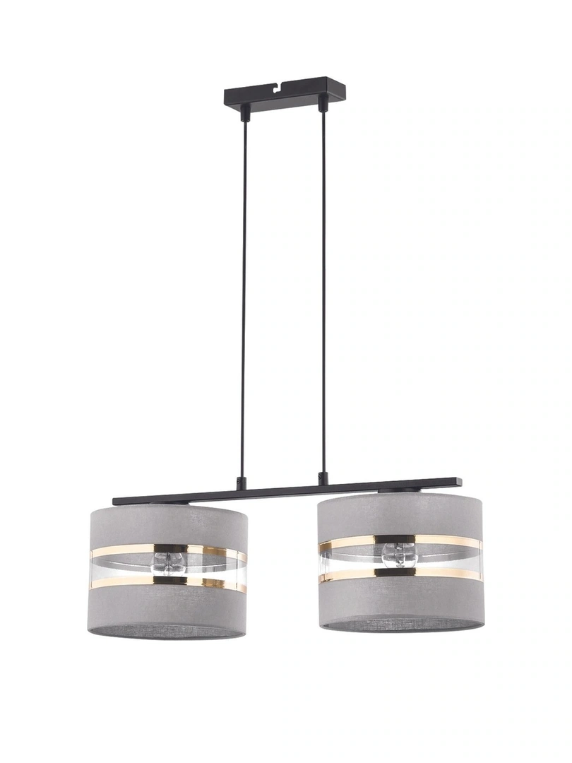 Sara Ceiling Pendant Light Duo Grey